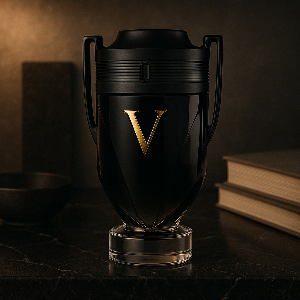 Paco Rabanne Invictus Victory Men’s Eau de Parfum – Black Trophy Bottle Cologne, Bold Amber Vanilla Scent