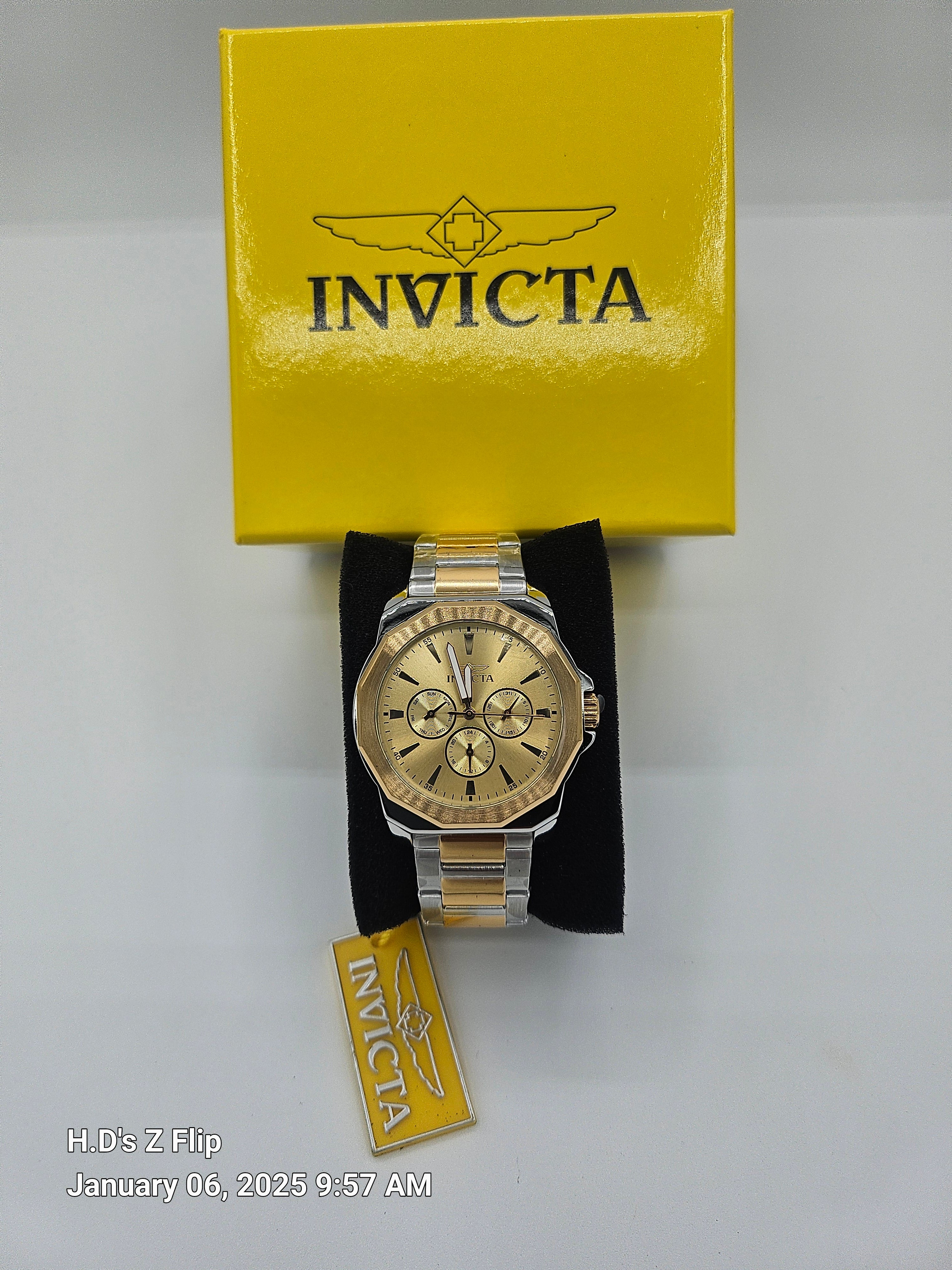 Invicta Specialty Men's Watch - 43mm, Gold, Steel