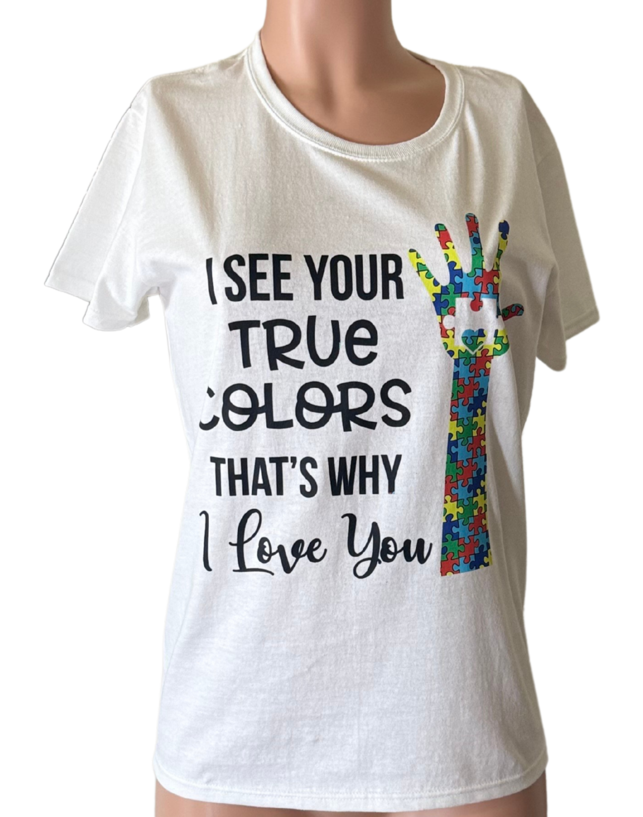 Ladies Graphic Print Short Sleeve T Shirt