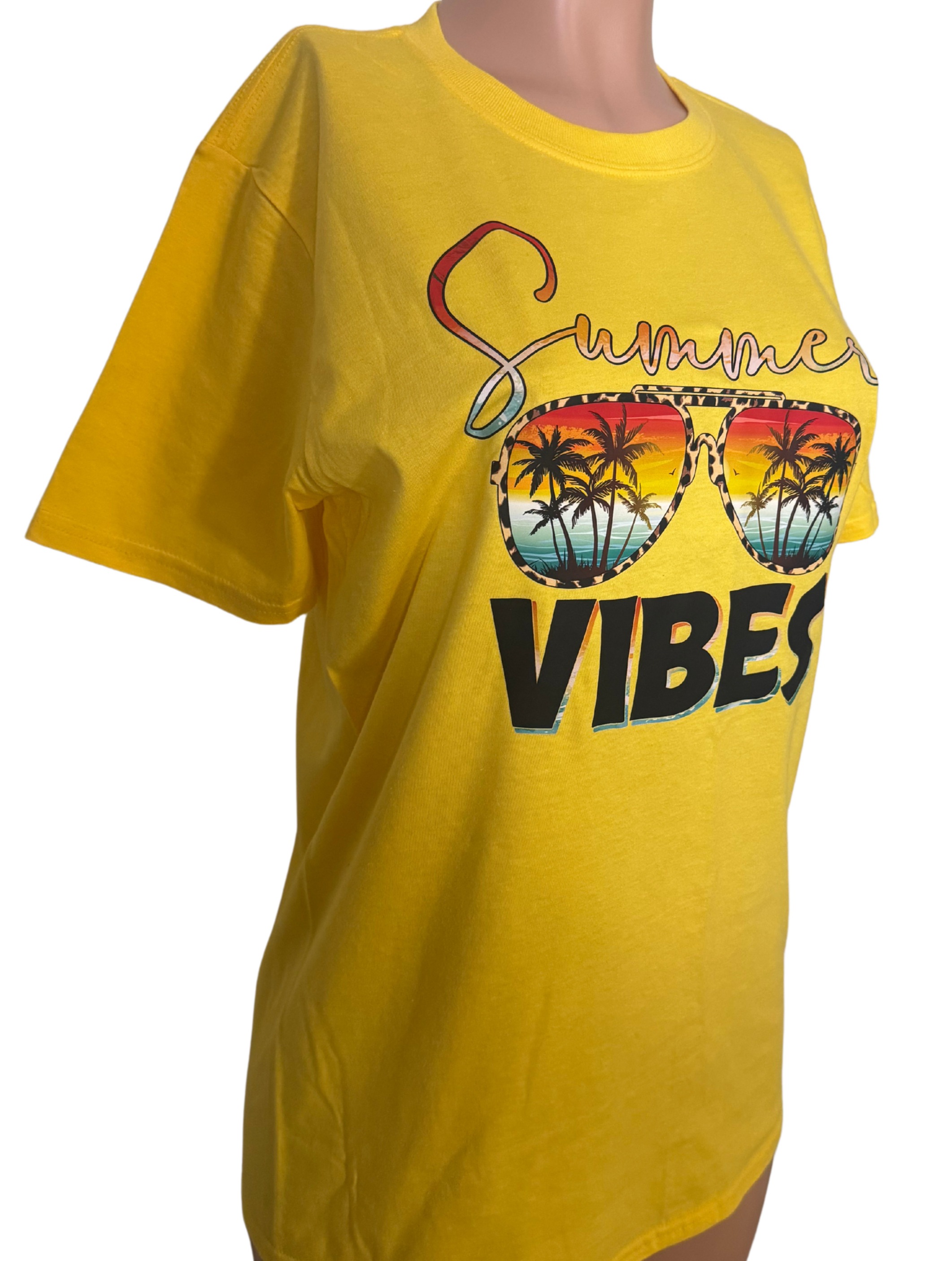 Ladies Graphic Print Short Sleeve T Shirt