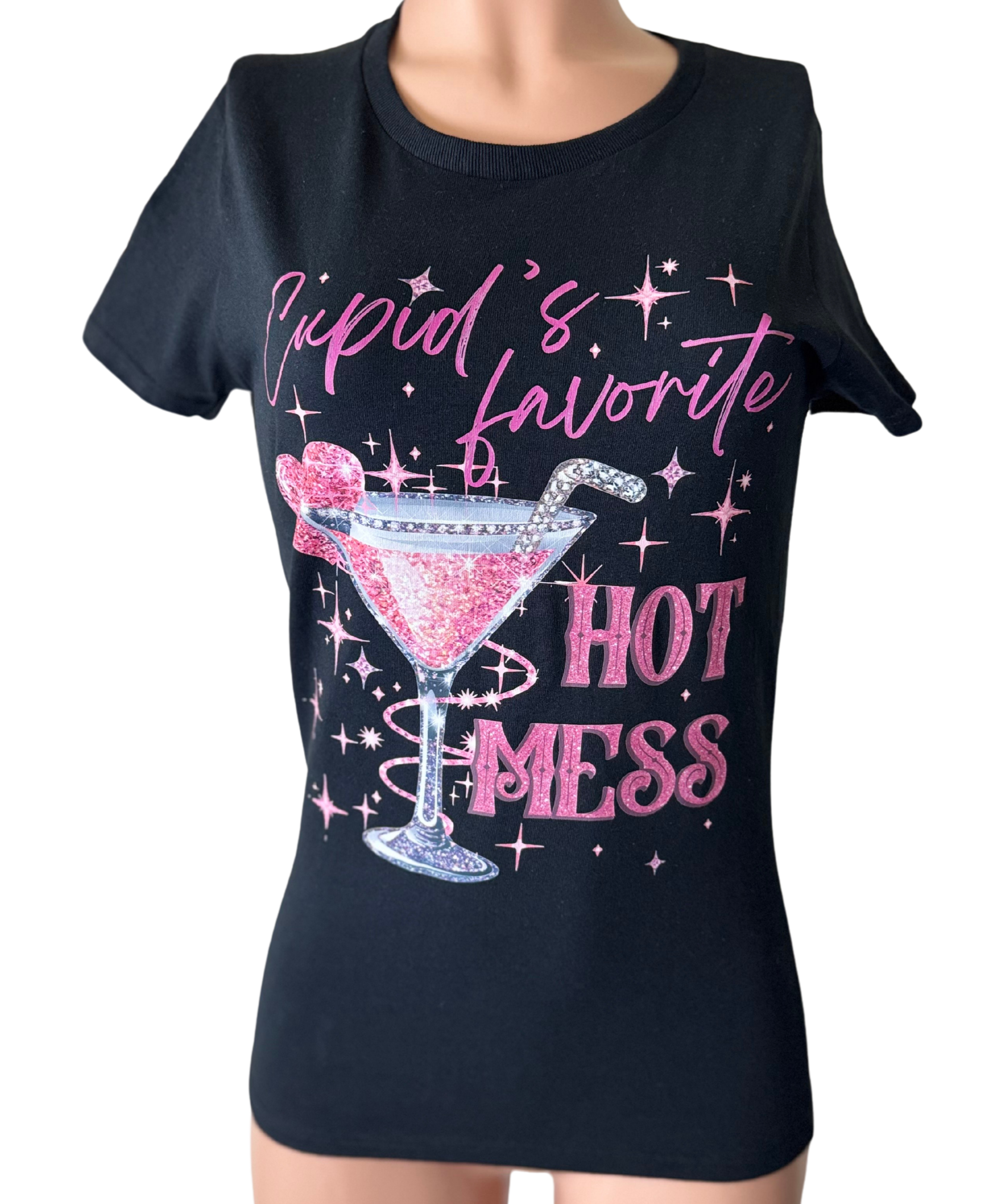 Ladies Graphic Print Short Sleeve T Shirt