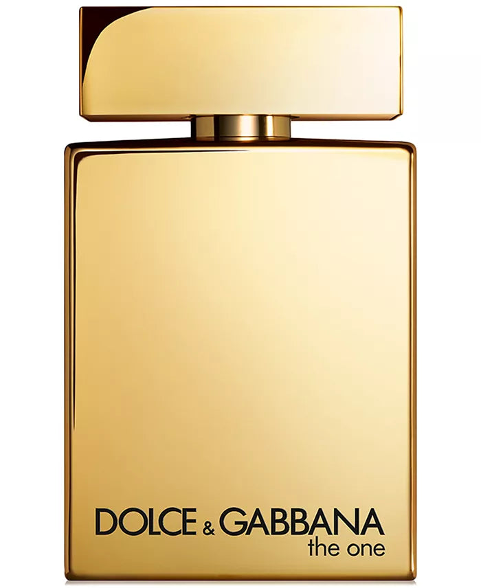 Dolce & Gabbana The One Gold Intense – Men’s Eau de Parfum, Luxurious Spicy Woody Cologne