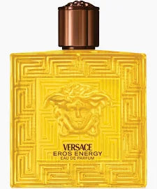 Versace Eros Energy Men’s Eau de Parfum – Bright Yellow Bottle, Fresh Citrus Aromatic Cologne