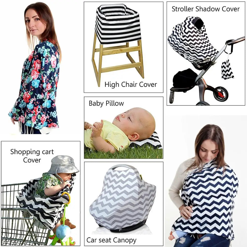 Baby Car Seat Covers for Newborns Extra Soft and Stretchy Nursing Covers for Moms Breastfeeding Covers New