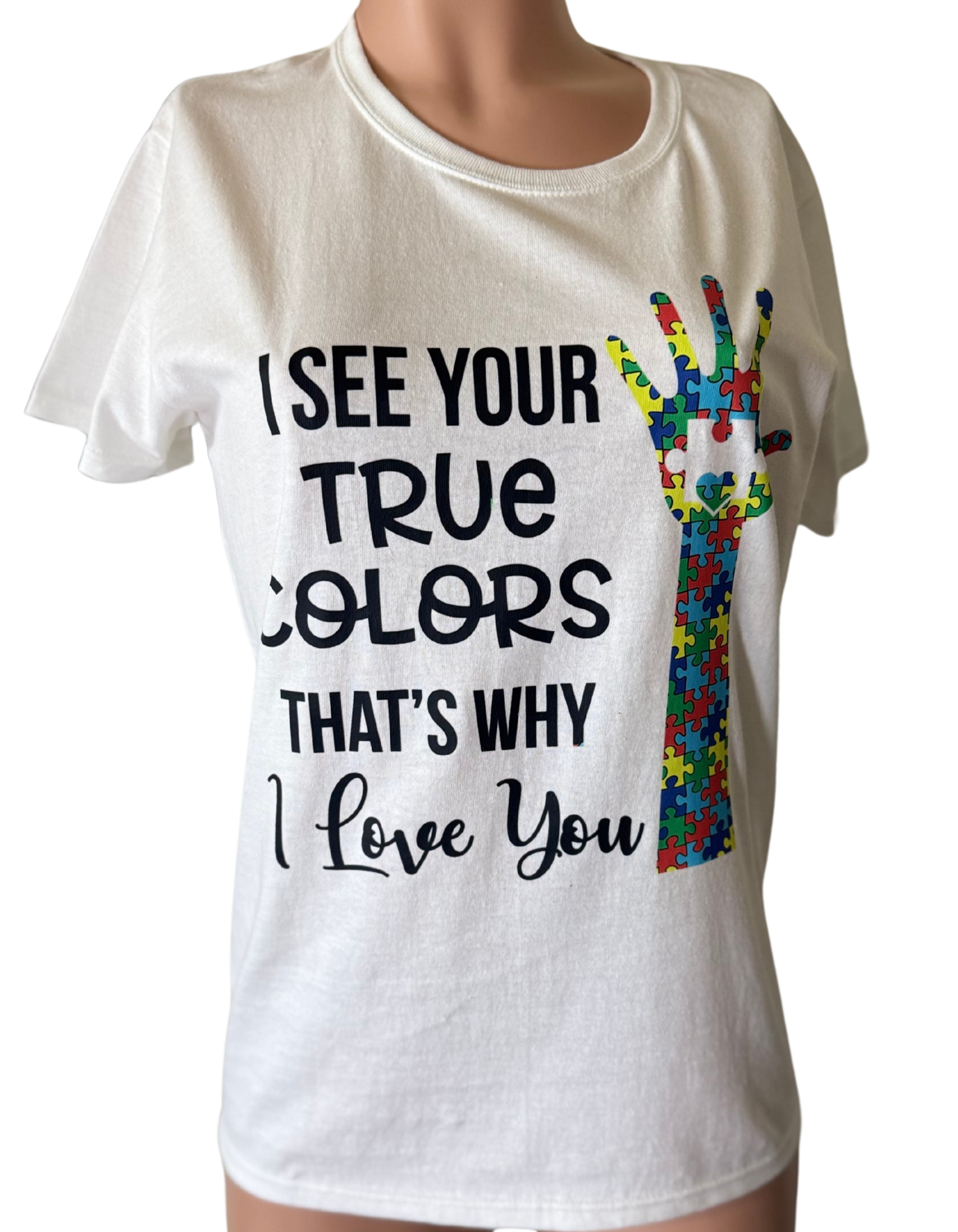 Ladies Graphic Print Short Sleeve T Shirt