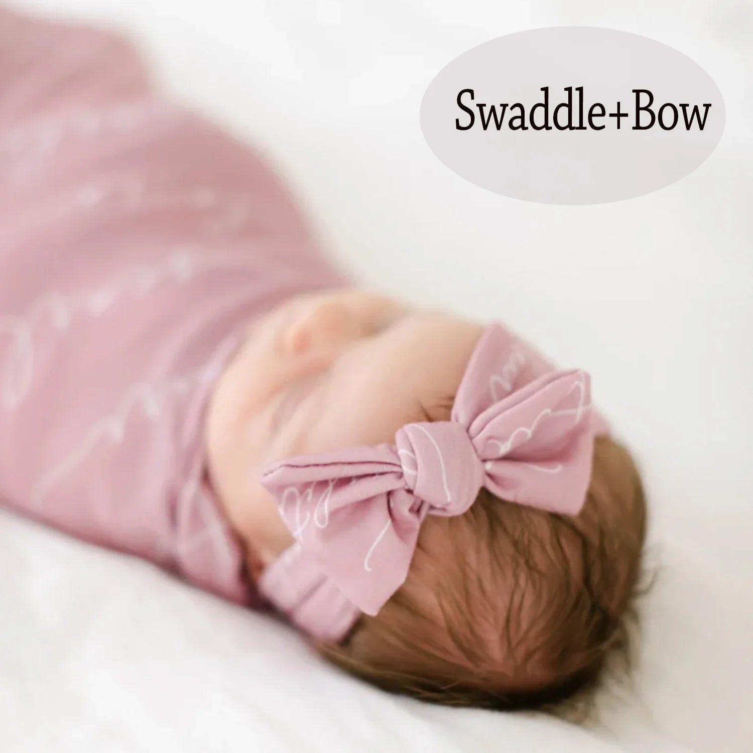 LVYZIHO Personalized Name Jersey Swaddle Set , Baby Name Hat, Bow, Baby Swaddle, Choose Colors and Font