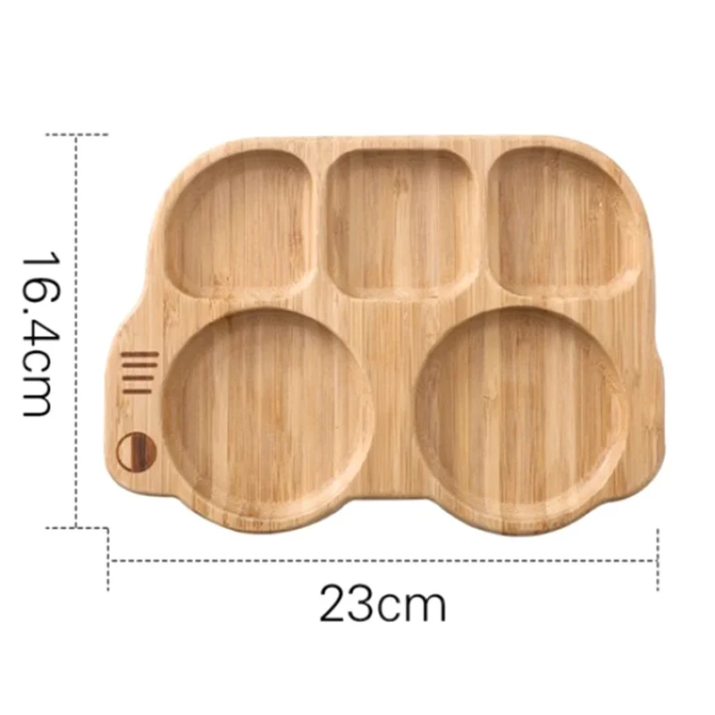 Dinnerware Plate Newborn Bamboo Dishes Items Tableware For Stuff Accessory Kids Food Storage