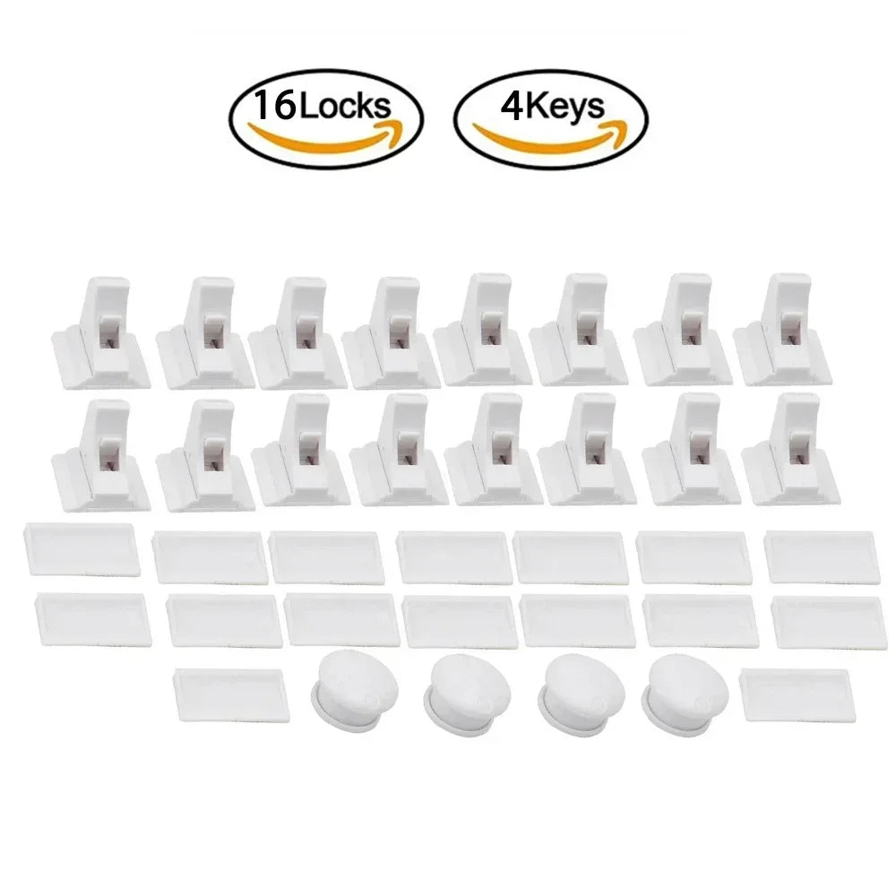 Magnetic Children's Lock for Extra Cabinet Door Safety: A Must-Have for Parents Drawer Lock Baby Protection Baby Safety Lock