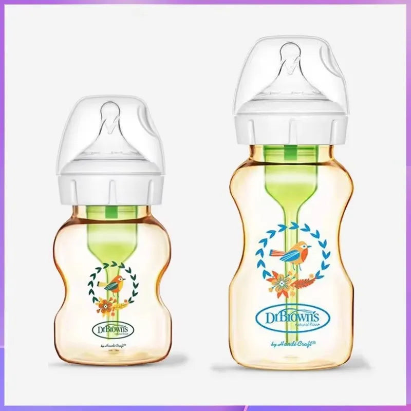 Dr. Brown's newborn PPSU / anti-colic / wide mouth / baby bottle / anti-drop 150ML,270ML baby bottle