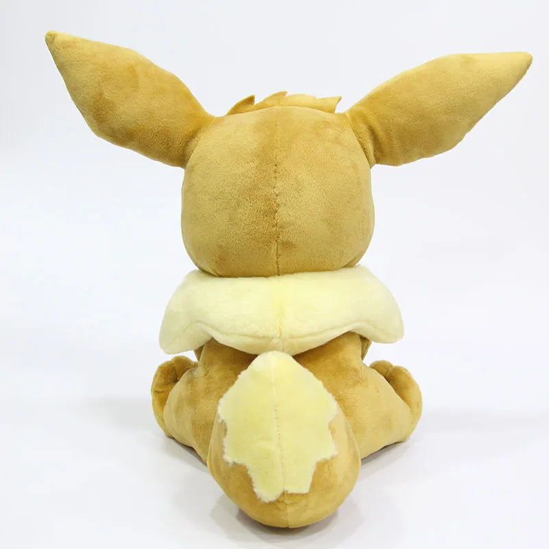 30cm Pokemon Eevee Plush Toys Cartoon Cute Anime Elf Plush Doll Soft Stuffed Kawaii Eevee Pillow Birthday Gift For Boys Girls
