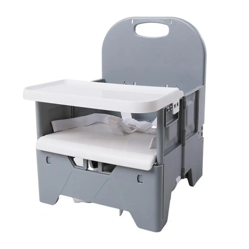 Foldable Baby High Chair Adjustable Waterproof Baby High Chair with Foldable Design Harness for Dining Table Kitchen for Babies