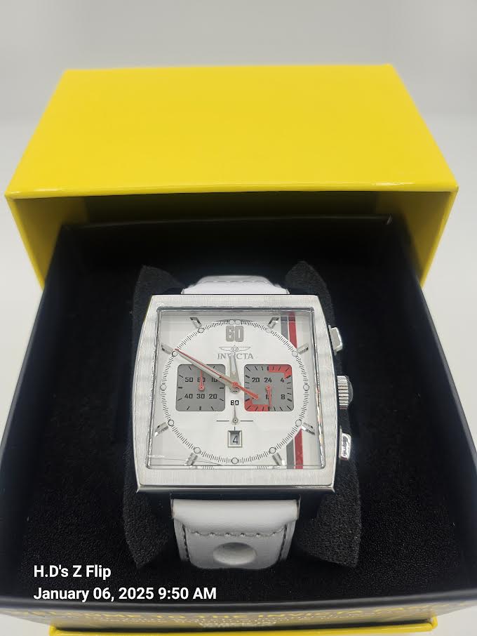 Invicta S1 Rally Men's Watch - 45mm, White