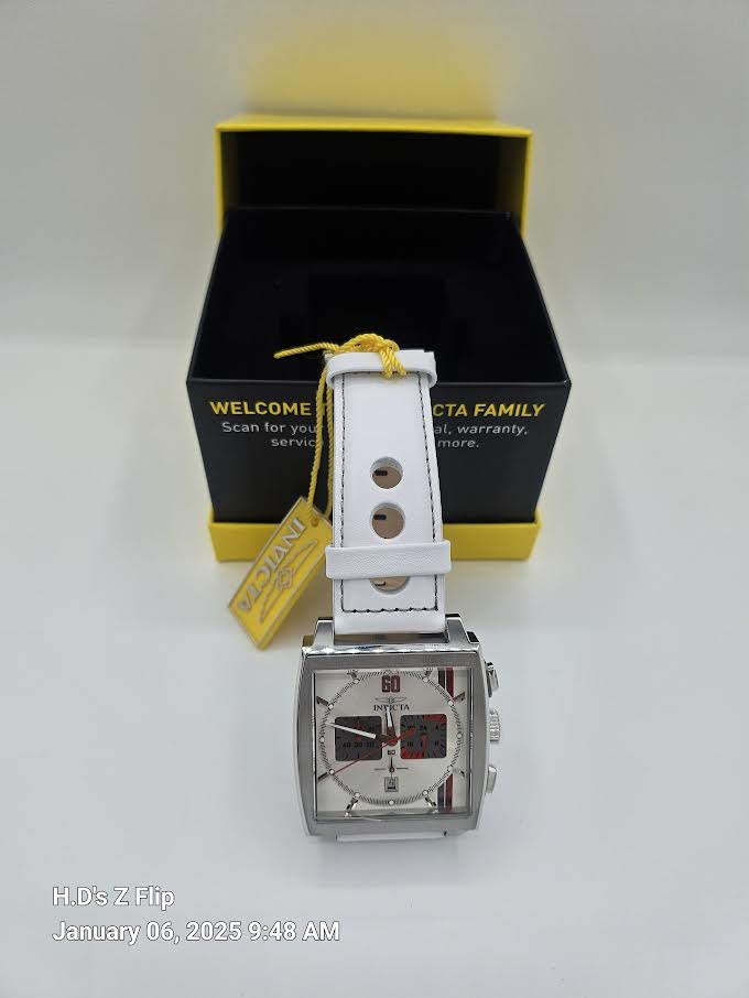 Invicta S1 Rally Men's Watch - 45mm, White