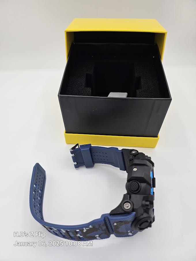 Activa Endurance X Invicta Men's Digital Watch - 54.5mm. Blue