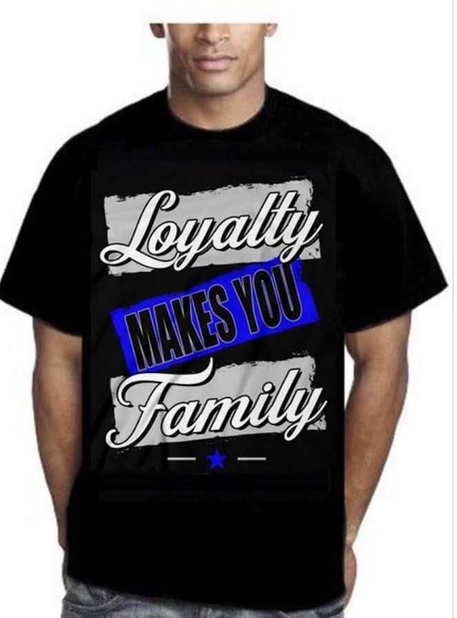 Loyalty T Shirt (blue)