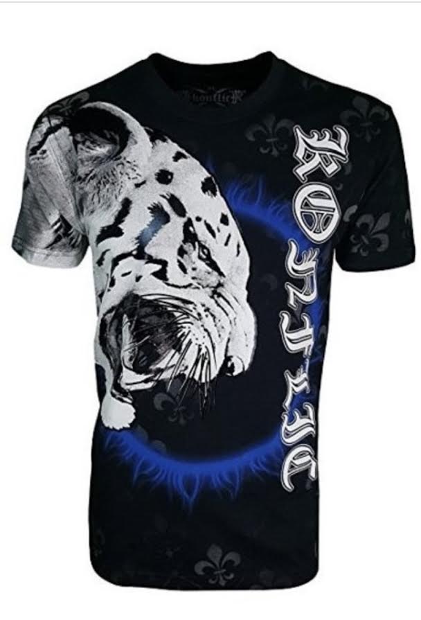Mens Graphic Print T shirt (Blk)