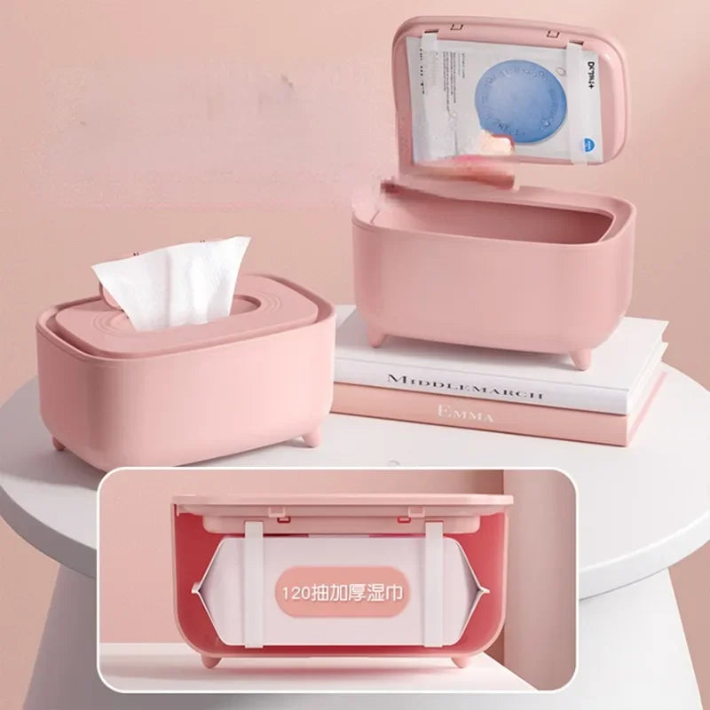 Baby Wipes Warmer - Constant Temperature Wet Wipe Heater, Newborn Tissue Warmer, 36 Hours Heating, Baby Mask Warmer