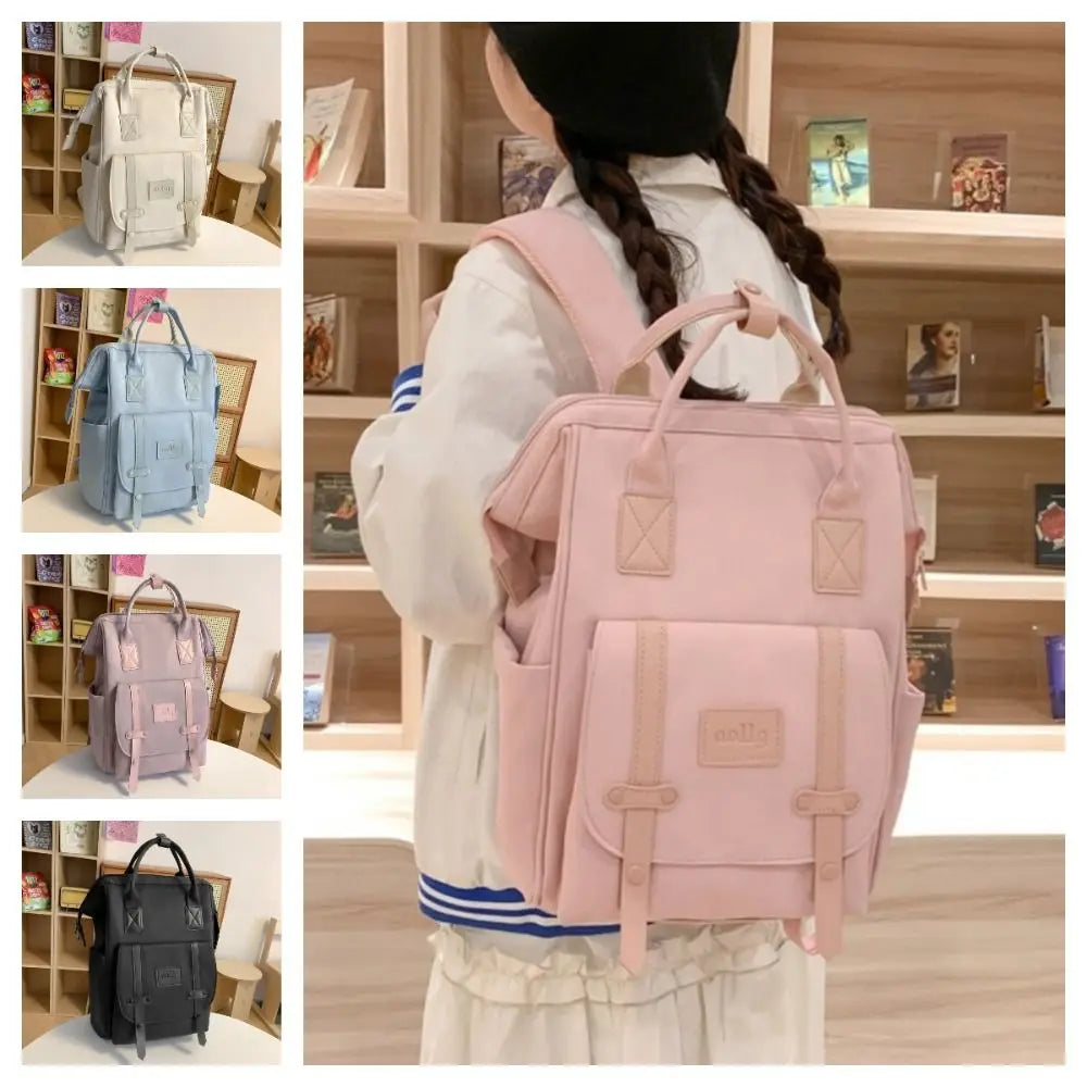 Nylon Mommy Backpack Anti Splash Water Multifunctional Baby Diaper Bag Portable Large Capacity Mommy Shoulder Bag Baby