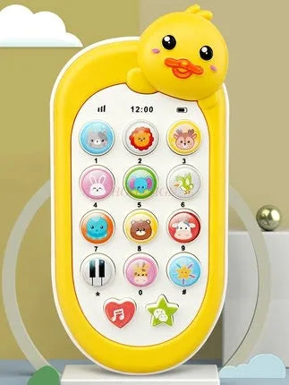Children's simulated mobile phone toy baby early education girl boy 0 music 2 phone 1-3 years old 6 baby 12 months