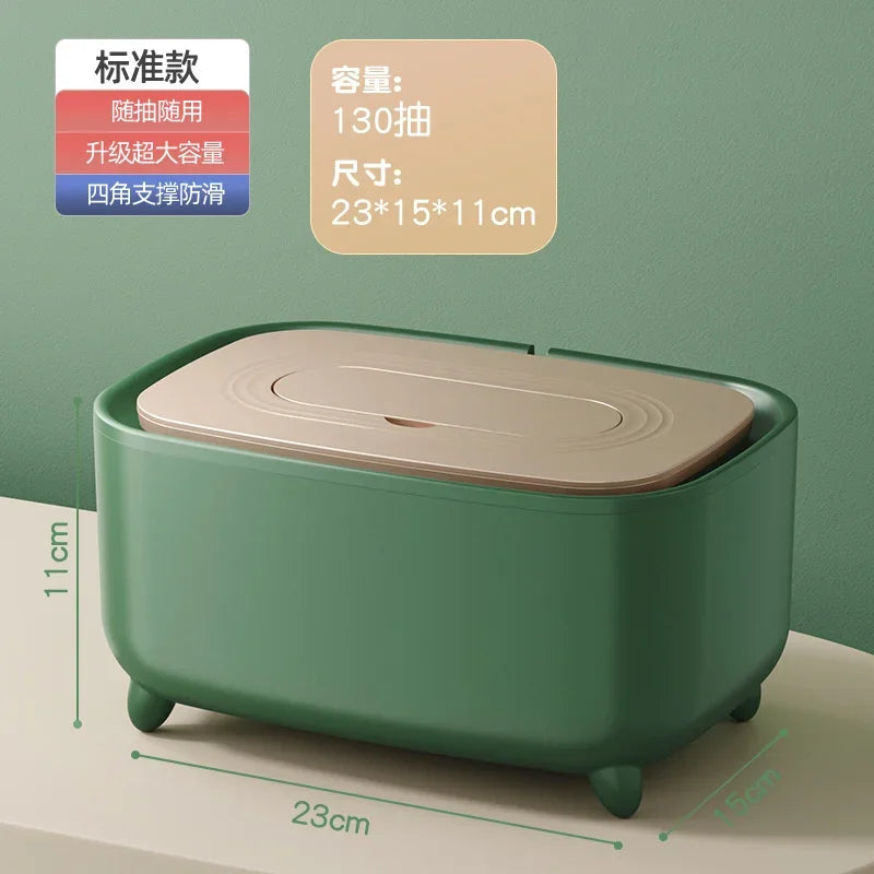 Baby Wipes Warmer - Constant Temperature Wet Wipe Heater, Newborn Tissue Warmer, 36 Hours Heating, Baby Mask Warmer