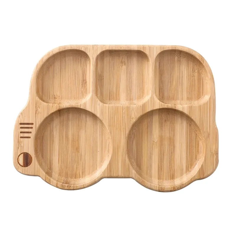 Dinnerware Plate Newborn Bamboo Dishes Items Tableware For Stuff Accessory Kids Food Storage