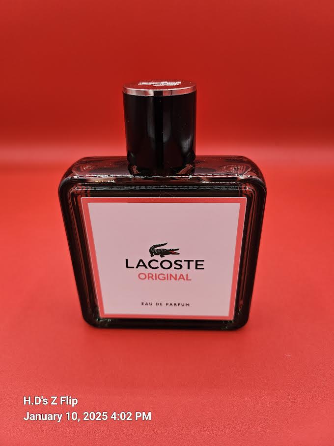 Lacoste Men's Original Eau de Parfum Spray, 3.3 oz. (Tester)