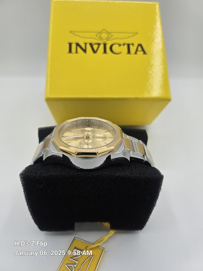 Invicta Specialty Men's Watch - 43mm, Gold, Steel